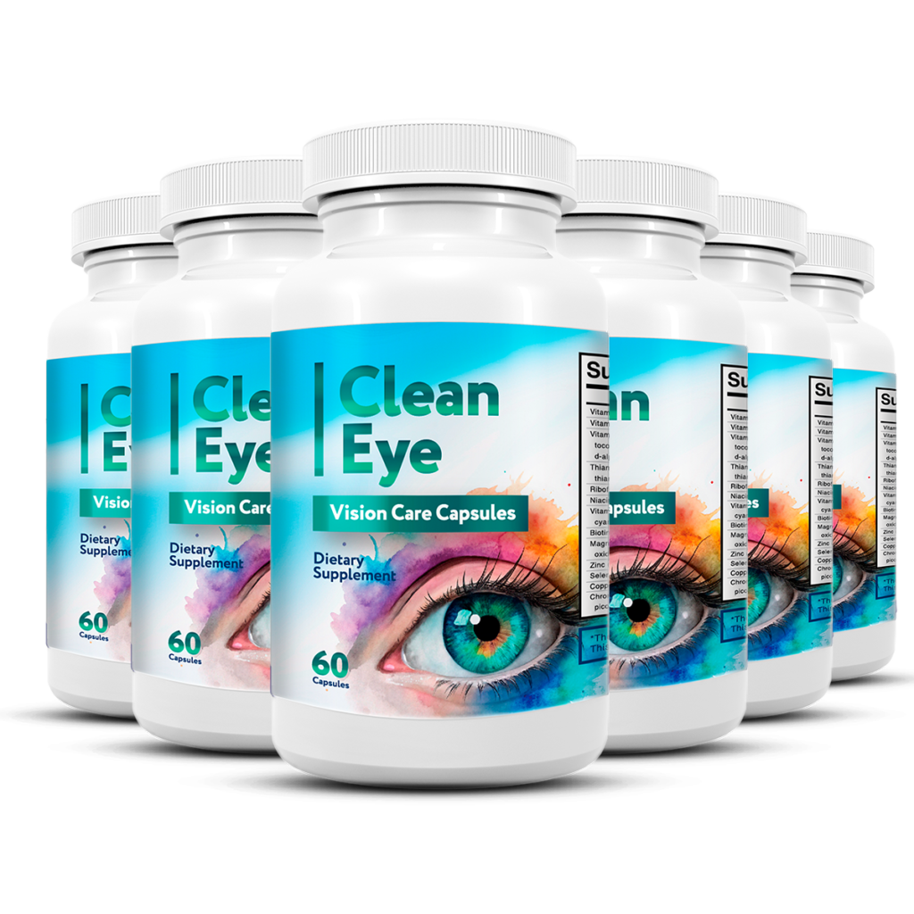 Clean Eyes 6 Bottles